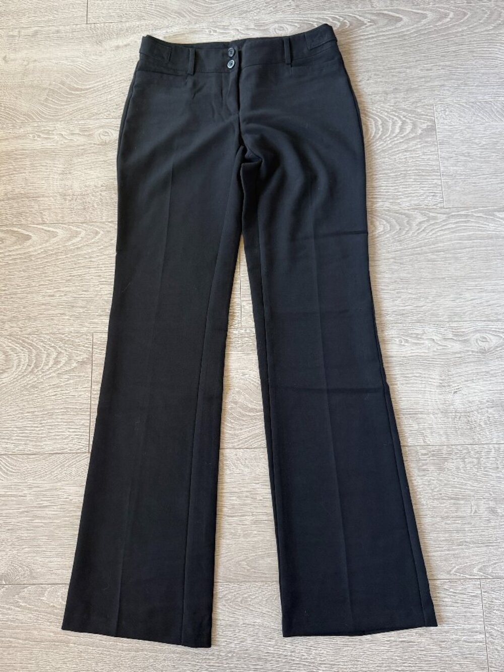 Joe Benbasset Black Flare Dress Pants Office Siren Size 0 Womens